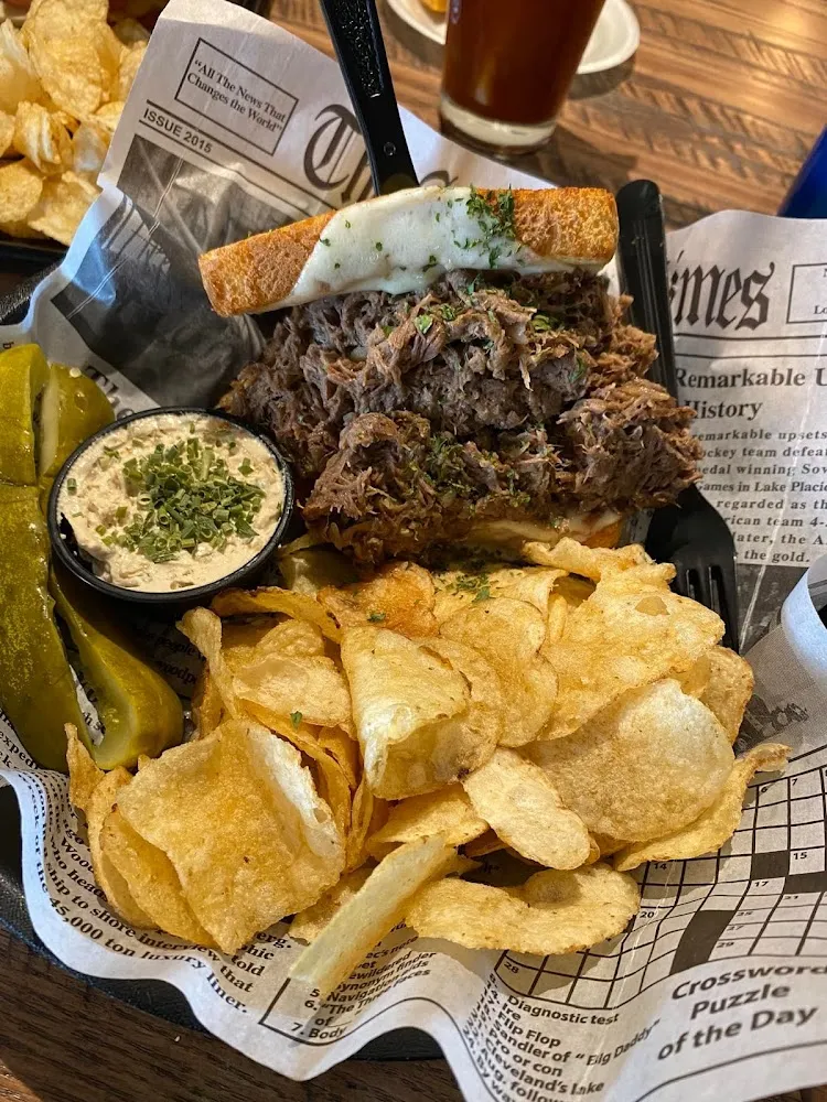 French Onion Beef Sandwich