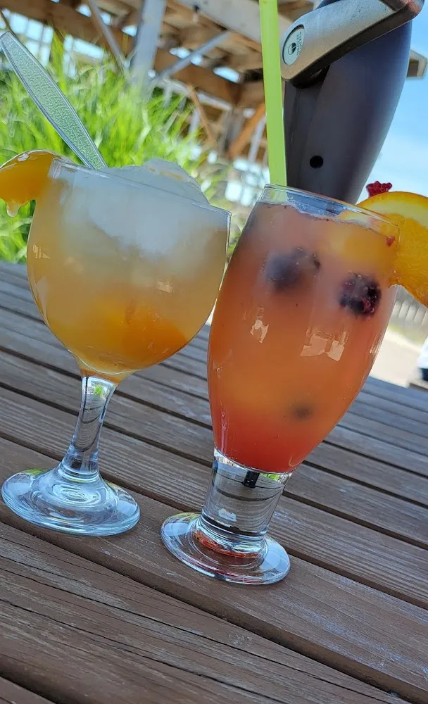 Peach Float and Sunrise Mimosa